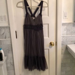 Sweet feminine Moulinette Soeurs grey dress Size 4